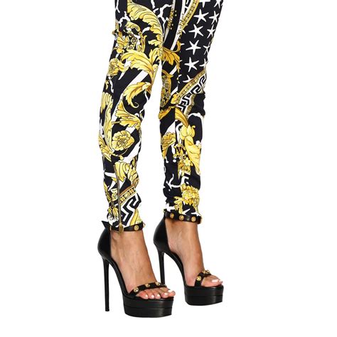 panty versace|Versace trousers for women.